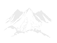 Howling Huskies Mountain Sticker